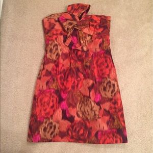 J. Crew floral cocktail dress